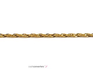 cadena oro 18k 22cm