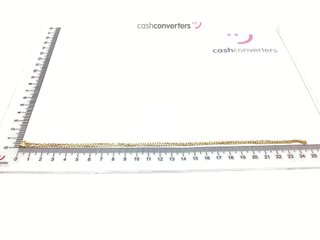 cadena oro 18k 27cm