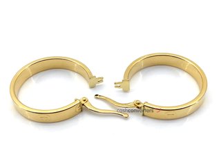 argollas oro 18k