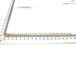 cadena oro 18k 18cm