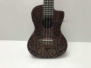 ukelele luna uke tribal c el