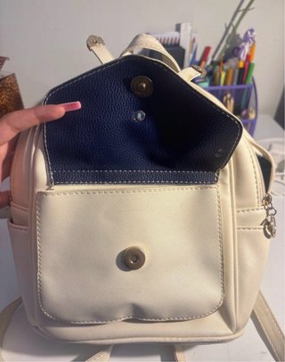 Set 3 pezzi: zainetto, borsa e pochette