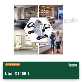 Mini bicicleta estática con resistencia ajustable