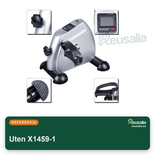 Mini bicicleta estática con resistencia ajustable