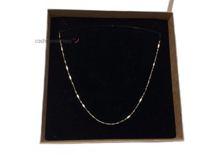 cadena oro 18k 23cm