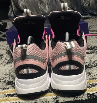 Zapatillas Dior B22 Rosa Blanco Negro