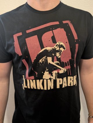 CAMISETA NEGRA - LINKIN PARK - TALLA XL y más