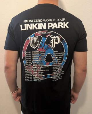CAMISETA NEGRA - LINKIN PARK - TALLA XL y más