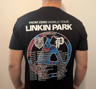 CAMISETA NEGRA - LINKIN PARK - TALLA XL y más