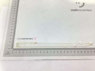 collar plata 925mm 22cm