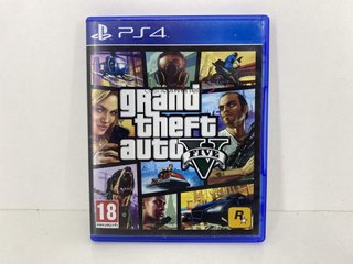 grand theft auto v ps4