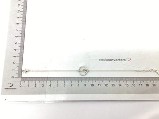 pulsera plata 925mm con piedra con circonita