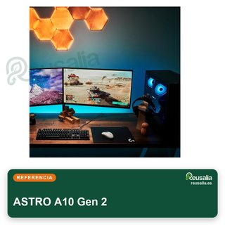 ASTRO A10 Gen 2 auriculares gaming micrófono