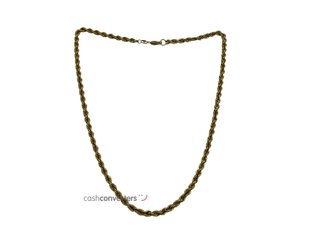 cadena oro 18k 27cm