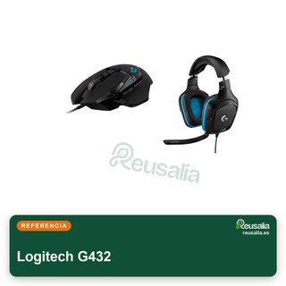 Logitech G432 auriculares gaming sonido envolvente