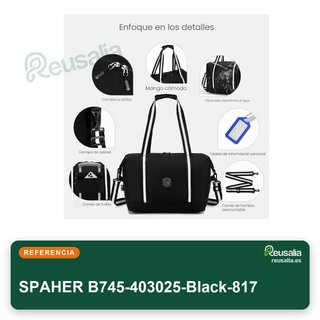 SPAher bolsa viaje equipaje mano 40x30x25