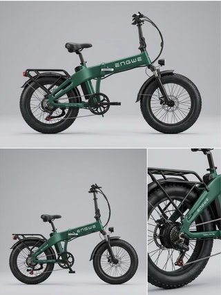 Bicicletta Elettrica EP-2 3.0 BOOST Verde