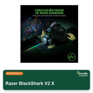 Razer BlackShark V2 X auriculares gaming 50mm