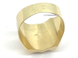 sello oro 18k con piedra