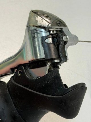 Maneta Cambio Izquierda Shimano Dura-Ace st-7700-c