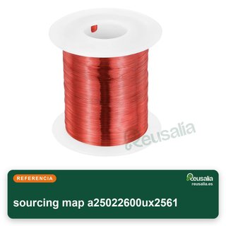 Cable magnético cobre aislado 42AWG motor