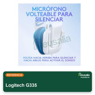 Logitech G335 G auriculares gaming con micrófono