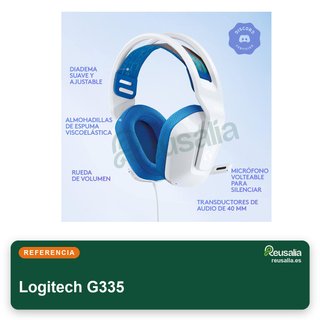 Logitech G335 G auriculares gaming con micrófono