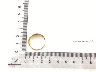anillo oro 18k con circonita