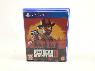 red dead redemption 2 ps4