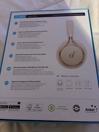 Auriculares Soundcore Space One  !!SIN ESTRENAR !!