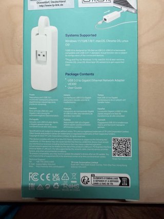 Adaptador TP-Link USB 3.0 a Gigabit Ethernet