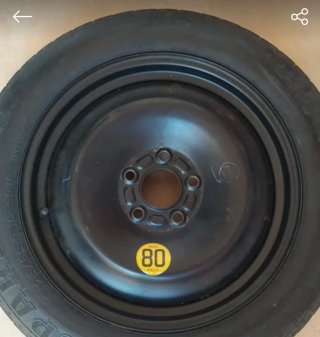Rueda de repuesto más herramientas y gato mondeo