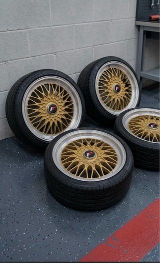 Llantas Japan Racing JR9 Doradas