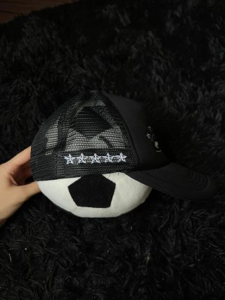 Gorra Trucker Corteiz Negra