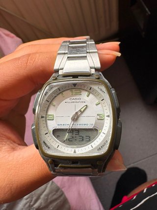 Reloj Casio WR SCM TELEMEMO 30