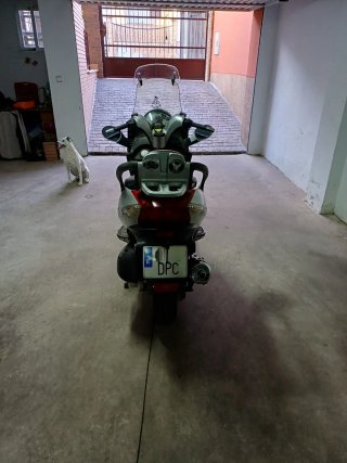 Maxi Scooter Plata y Negra