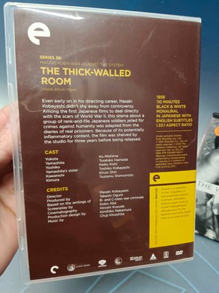 DVDs, the warped ones (Los pervertidos) + the thick-walled room (La habitación amurallada)