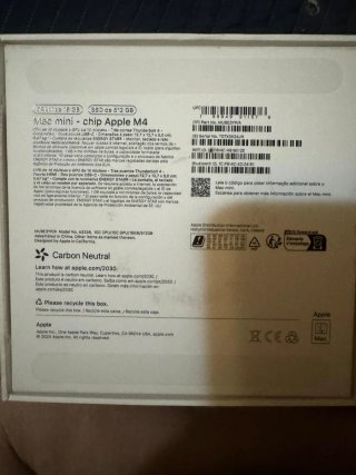 Mac Mini Apple Gris/Plateado