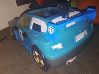 Coche Arctic Rally Action Man Hasbro 2000. 47cm