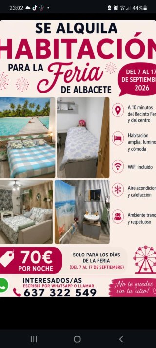 Días para la feria