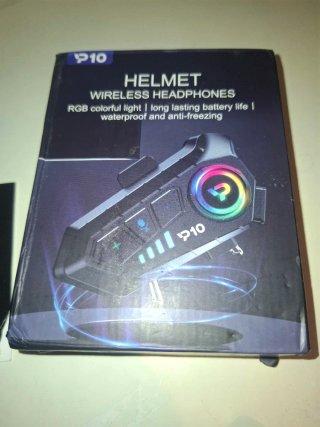 Intercomunicador P10 para Casco Moto