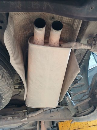 TUBO ESCAPE TRASERO Citroen C4 Picasso (2007->)