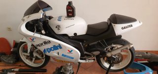 Aprilia RS 125 Sportbike Blanca