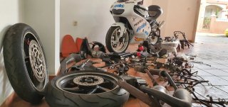Aprilia RS 125 Sportbike Blanca