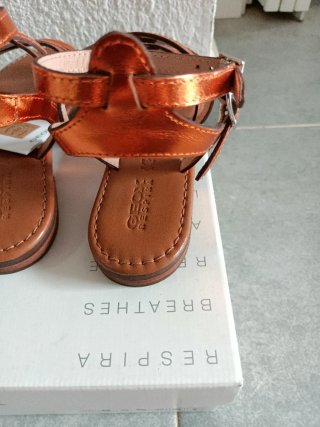 Geox de piel  Naranja Talla 37