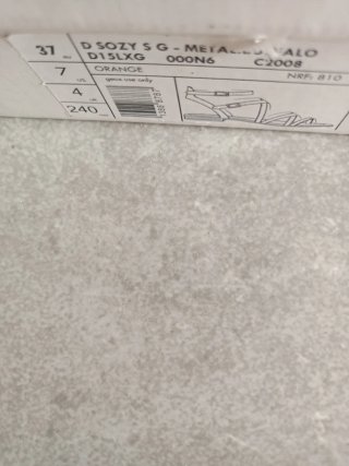 Geox de piel  Naranja Talla 37