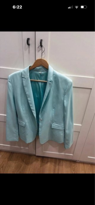 Blazer verde agua