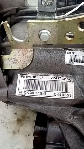CAJA CAMBIOS Renault Laguna II (BG0)(2001->)