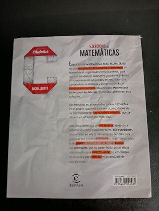 Matemáticas fáciles, colección Chuletas
