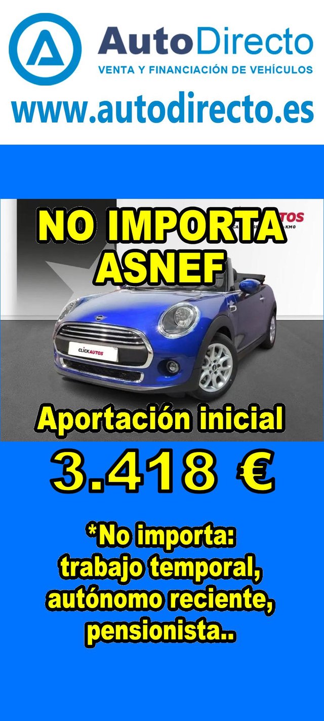 MINI MINI ONE CABRIO 1.5 102CV